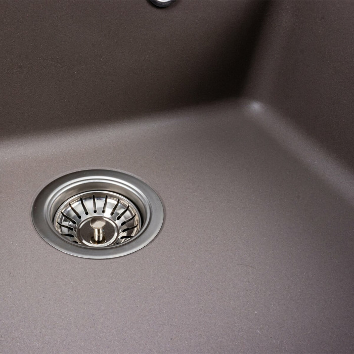Valeso Vesta 5852 dune - 58 cm wide built-in composite kitchen sink