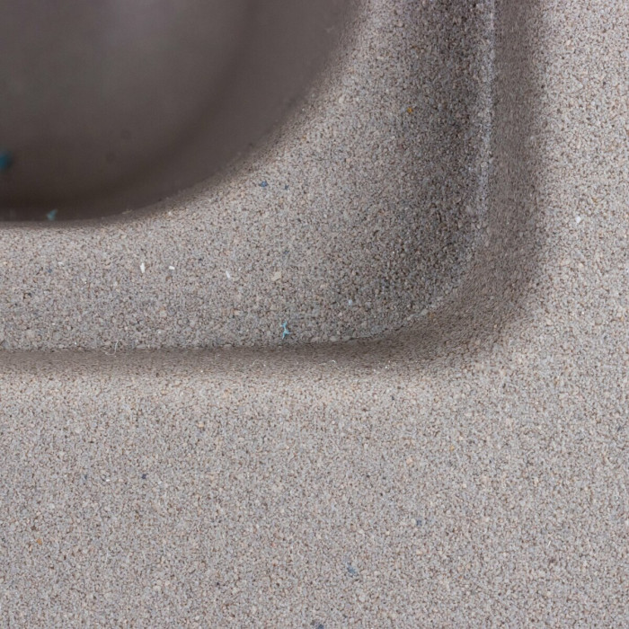 Valeso Vesta 5852 dune - 58 cm wide built-in composite kitchen sink