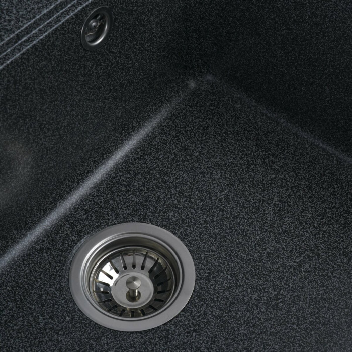 Valeso Vesta 5852 graphite - 58 cm built-in kitchen countertop sink