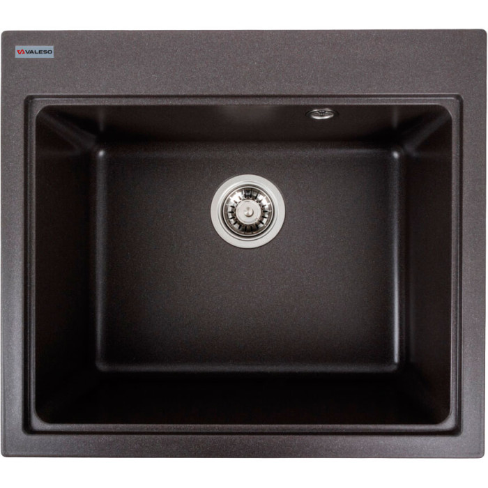 Valeso Vesta 5852 grenadine - size 58/52 cm; countertop-integrated sink