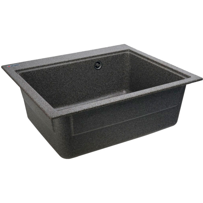 Valeso Vesta 5852 mix - bowl sink made of synthetic granite; size 58 x 52 cm