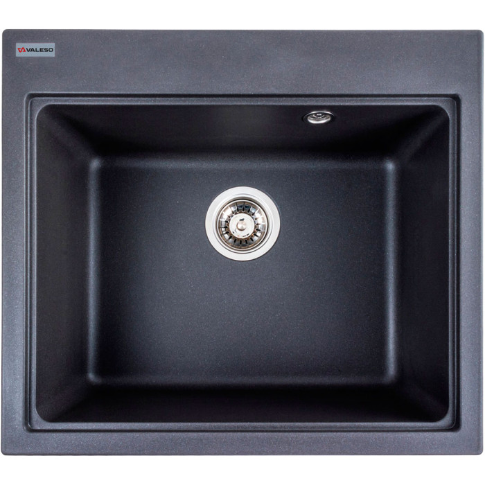 Valeso Vesta 5852 morion - 58 cm built-in kitchen sink, top-mounted