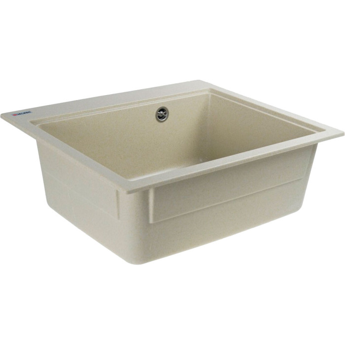 Valeso Vesta 5852 sand - 58/52 cm artificial granite kitchen sink