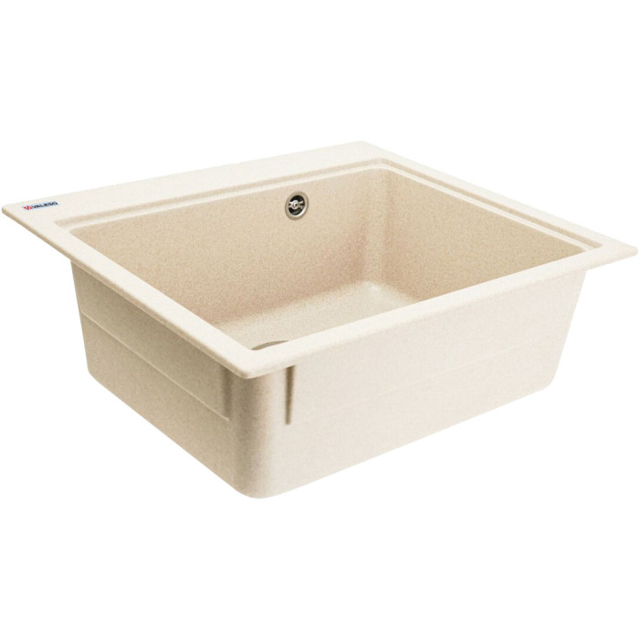 Valeso Vesta 5852 safari - composite kitchen sink for built-in countertop installation