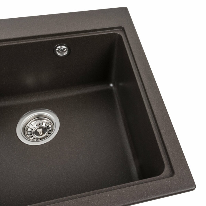Valeso Vesta 5852 dark rock - 58 cm wide inset kitchen sink