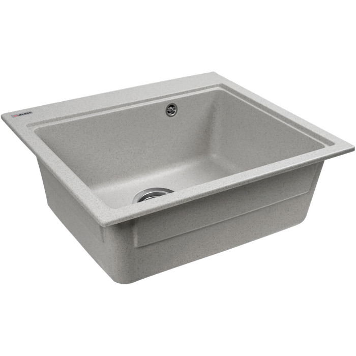 Valeso Vesta 5852 topaz - sink for kitchen countertop installation; size 58/52 cm