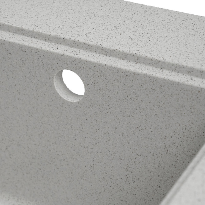 Valeso Vesta 5852 topaz - sink for kitchen countertop installation; size 58/52 cm