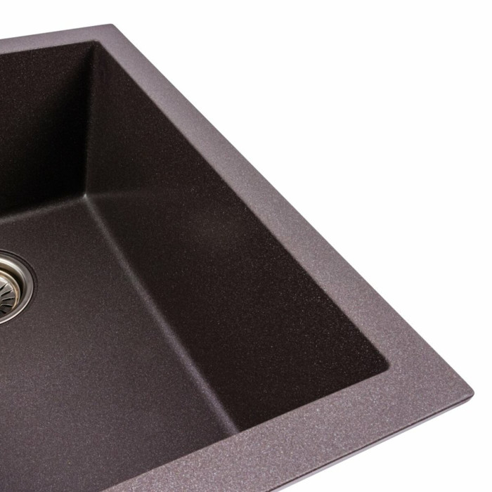 Valeso Viatrix 7950 grenadine - 79/50 cm built-in double-bowl composite sink