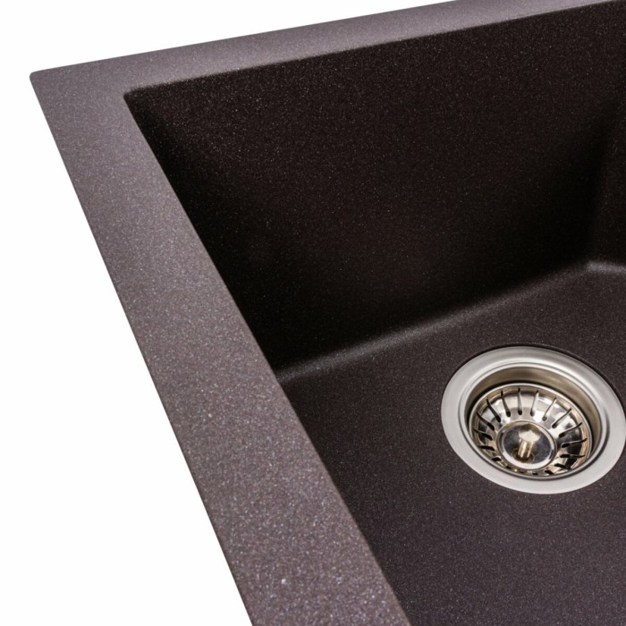 Valeso Viatrix 7950 grenadine - 79/50 cm built-in double-bowl composite sink