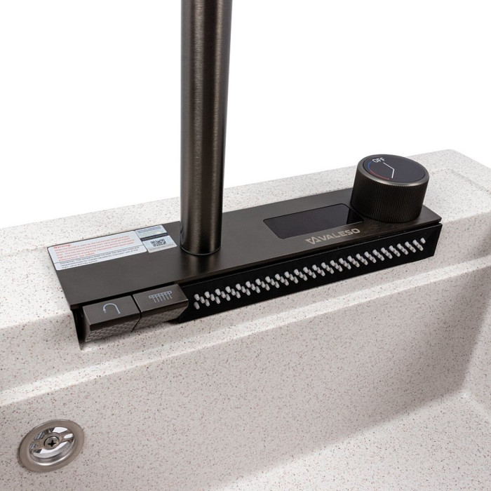 Valeso Viva 5149 Topaz – kitchen set with 51 cm sink and pull-out faucet