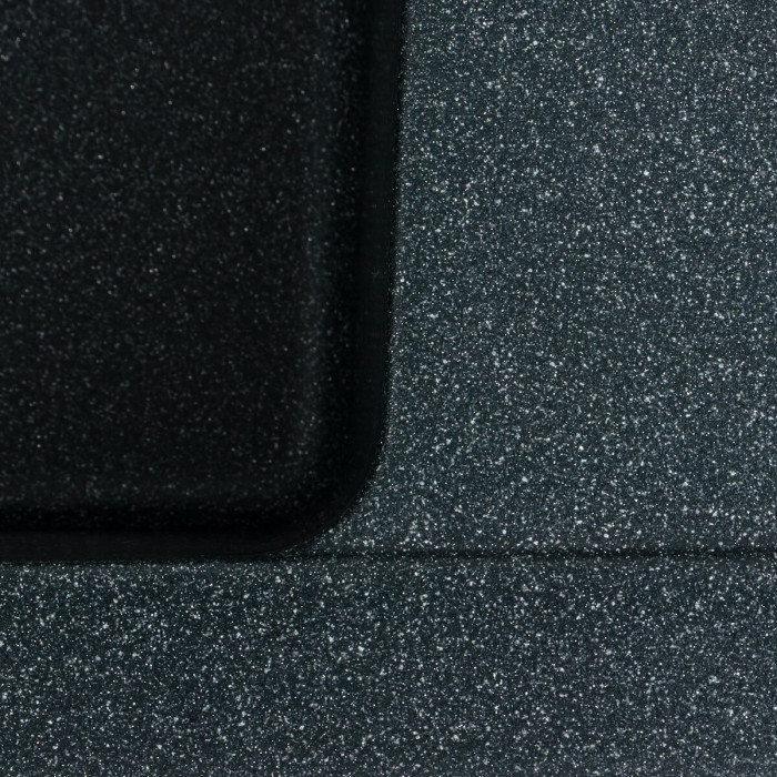 Valeso Zirkone 6250 anthracite - 62 cm wide rectangular sink with dish wing