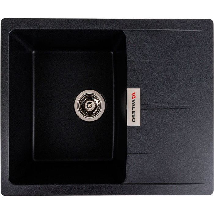Valeso Zirkone 6250 carbon - 62 cm artificial granite kitchen sink
