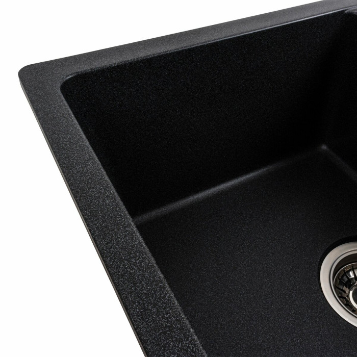 Valeso Zirkone 6250 carbon - 62 cm artificial granite kitchen sink