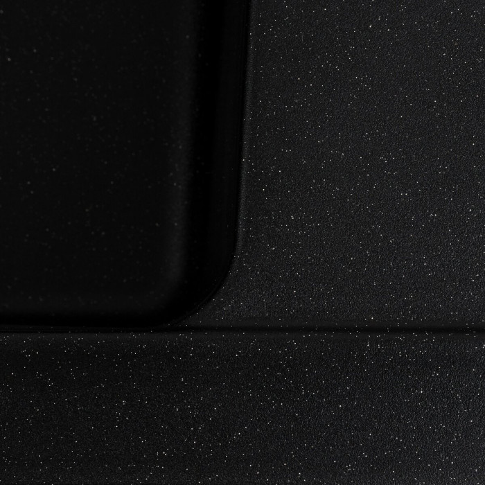Valeso Zirkone 6250 black metallic - matte composite; 62 cm wide with dish wing