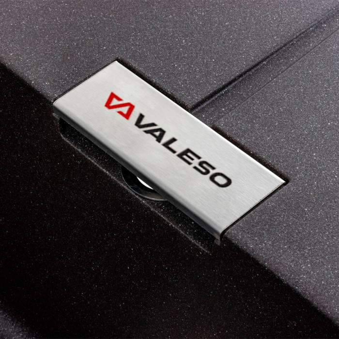 Valeso Zirkone 6250 гренадин – прямокутна мийка 62 см гранітна з крилом