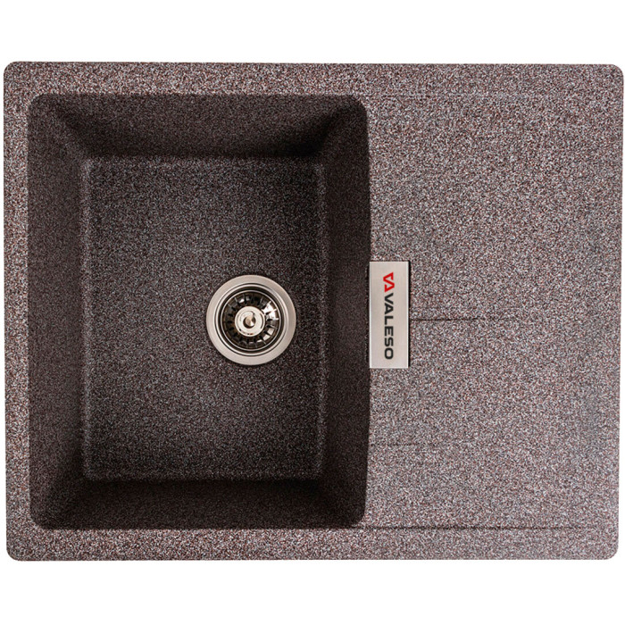 Valeso Zirkone 6250 mix - 62*50 cm built-in rectangular kitchen sink