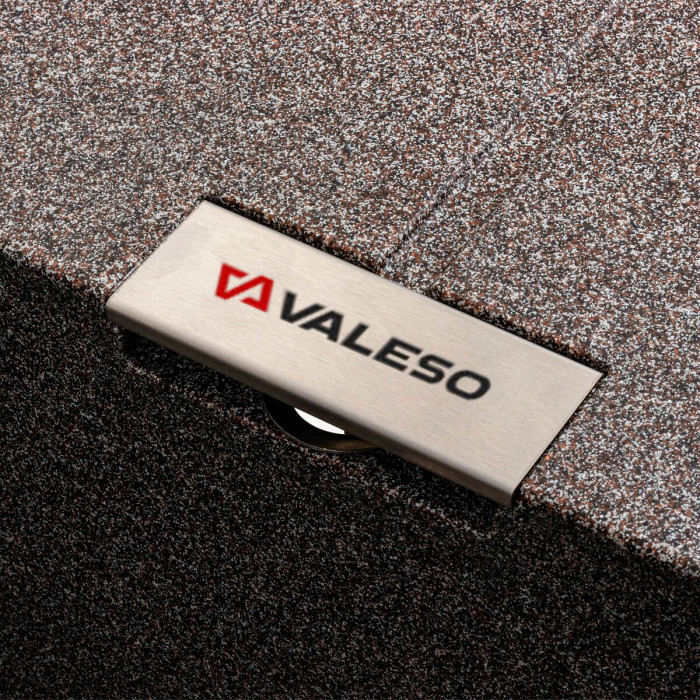 Valeso Zirkone 6250 mix - 62*50 cm built-in rectangular kitchen sink