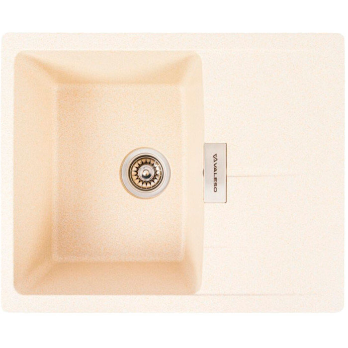 Valeso Zirkone 6250 sand - sand-colored composite; size 62*50 cm with platform