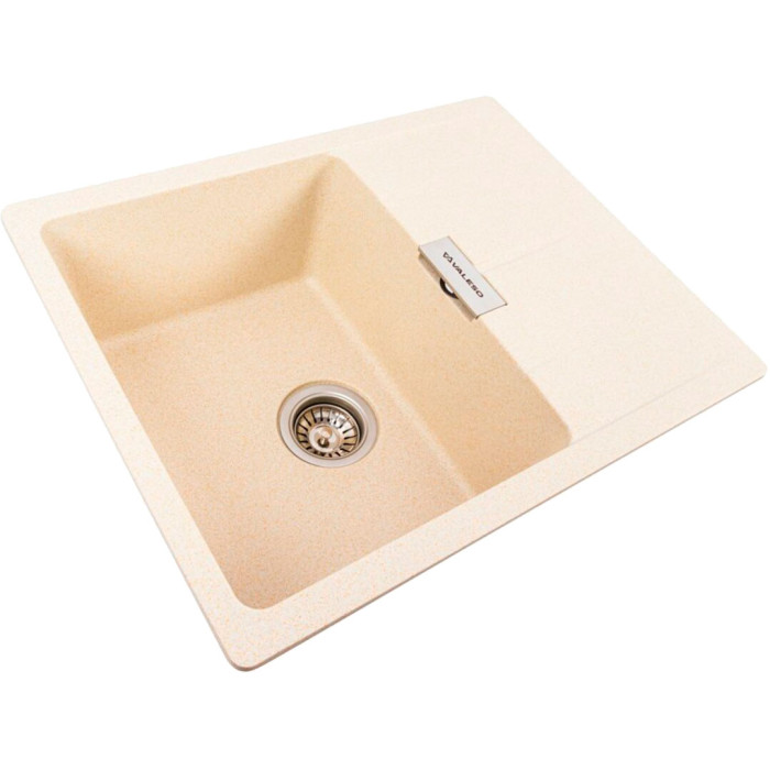 Valeso Zirkone 6250 sand - sand-colored composite; size 62*50 cm with platform