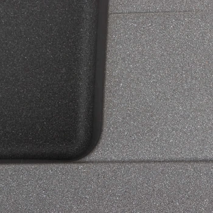 Valeso Zirkone 6250 grey monsoon - 62 cm kitchen sink artificial granite