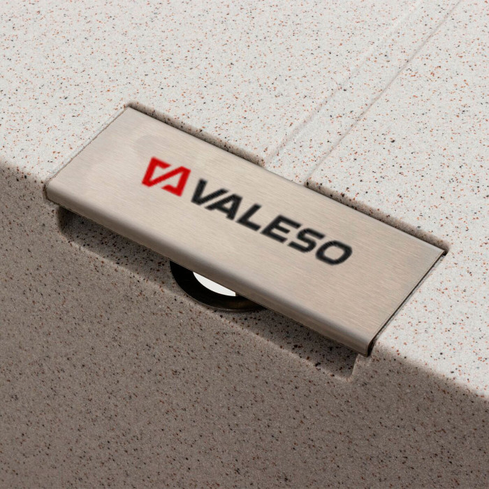 Valeso Zirkone 6250 topaz - original 62 cm inset sink made of artificial granite