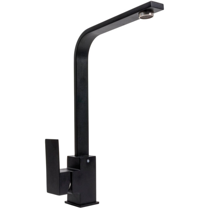 Valeso 179 NES Black Kitchen Faucet – Cubic Style and Matte Finish