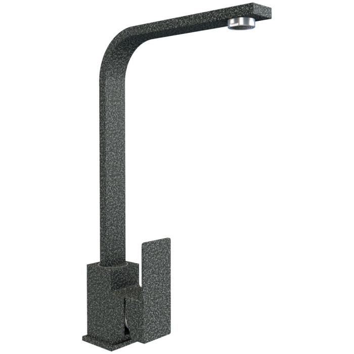 Valeso 179 NES Graphite kitchen faucet — sink-matched coating, stainless steel body