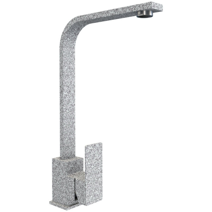 Valeso 179 NES Gray kitchen faucet — cubic design with single-lever control