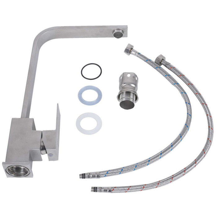 Valeso 179 NES kitchen mixer in a “square” style with single-lever control