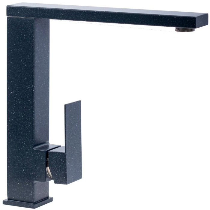 Valeso 30 FHP Anthracite kitchen faucet — single-lever, matching the sink color