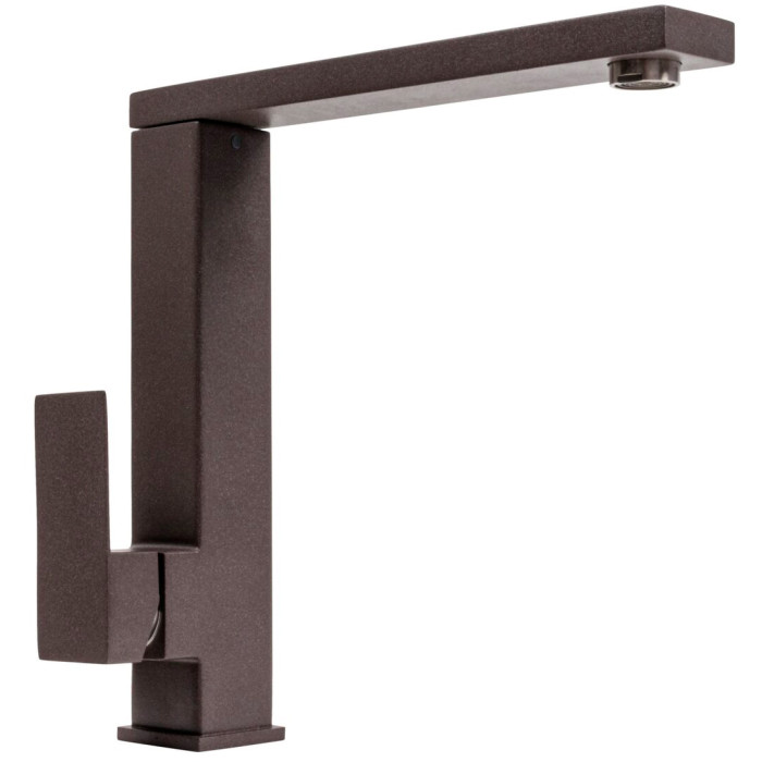 Valeso 30 FHP grenadine kitchen faucet for composite sinks in matching color