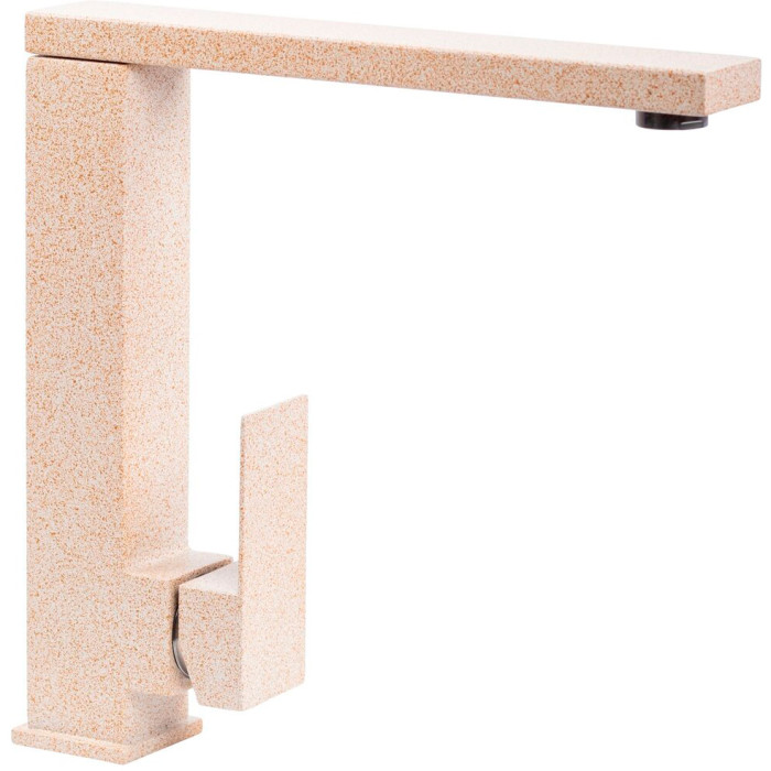 Valeso 30 FHP safari kitchen mixer in a “square” design with lever control