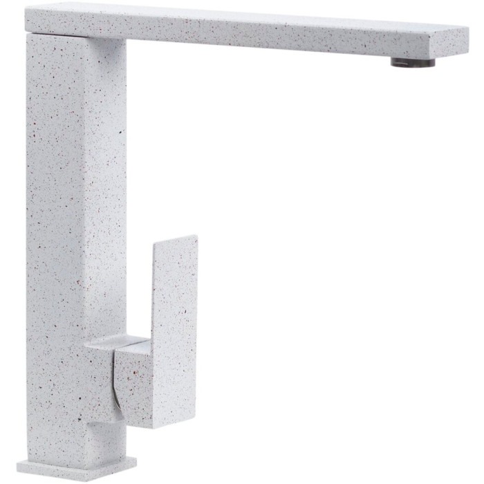 Valeso 30 FHP Topaz kitchen faucet made of stainless steel with a matte finish