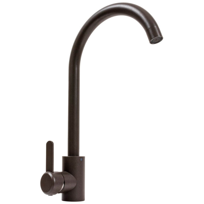 Kitchen faucet Valeso 7990 NEST Dark Rock – stainless steel matching the sink color