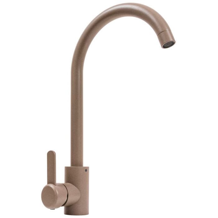 Kitchen faucet Valeso 7990 NEST Titanium – joystick-type, made of 304 stainless steel