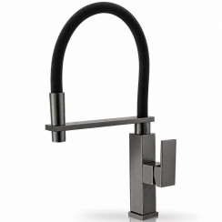 Кухонний змішувач Valeso BR16G Чорний / PVD Чорний