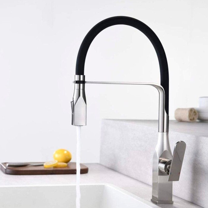 Valeso BSC065 – kitchen single-lever mixer with silicone spout