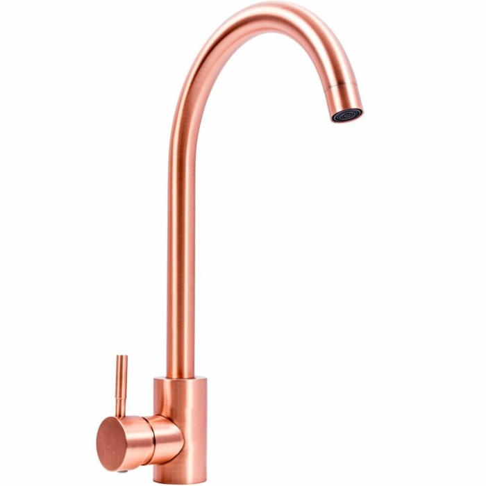 Valeso JW449 PVD copper - kitchen faucet made of stainless steel; copper-colored coating