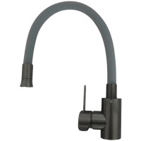 Смеситель кухонный Valeso KF63 PVD черный