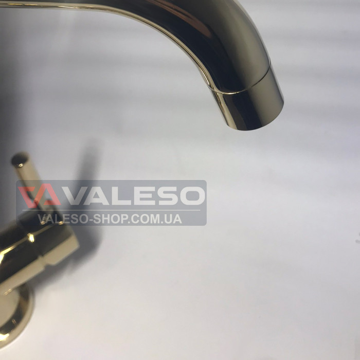 Valeso NES LL6 PVD золото - кухонний змішувач 30 см з покриттям під "золото"