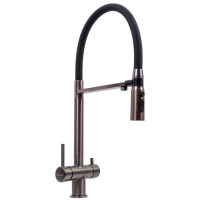 Kitchen mixer Valeso NES TN66 PVD black