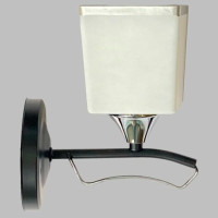 Wall lamp Valeso B 6954B/1 Black + Chrome