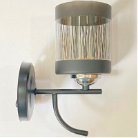 Wall lamp Valeso B 6979A/1 Black + Chrome