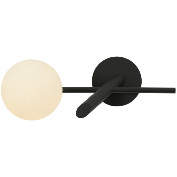 Valeso BX84015-1B BK Black Wall Lamp — bedside wall-mounted sconce with E14 socket Valeso BX84015-1B BK Black Wall Lamp — bedside wall-mounted sconce with E14 socket