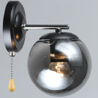 Бра Valeso K2307/1W Черный + Хром