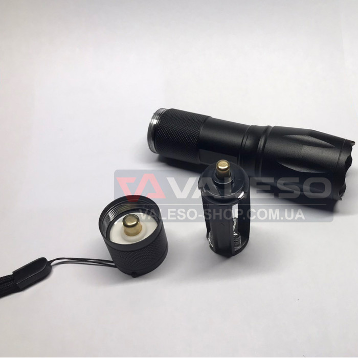 Фонарик Sirius T6 600Lm Kit - ручной с возможностью работы от аккумулятора или 3 шт ААА