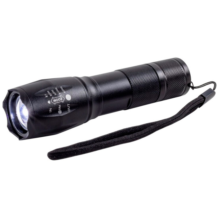 Фонарик Sirius T6 600Lm Kit - ручной с возможностью работы от аккумулятора или 3 шт ААА