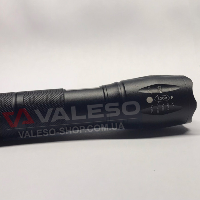 Фонарик Sirius T6 600Lm Kit - ручной с возможностью работы от аккумулятора или 3 шт ААА