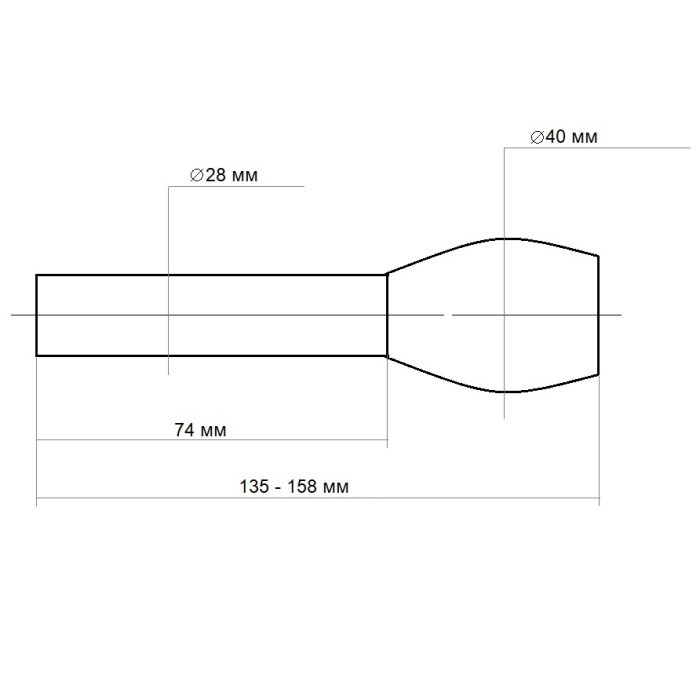 Фонарик Sirius T6 800Lm в черном корпусе из алюминия и линзой