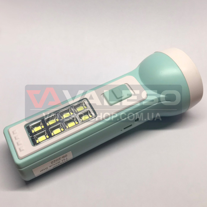 Ліхтарик Sirius TH 3450 діодний з акумулятором і сонячною зарядкою